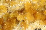 Intense Orange Calcite Crystal Cluster - Poland #311467-1